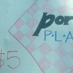 Pork Plate Sign