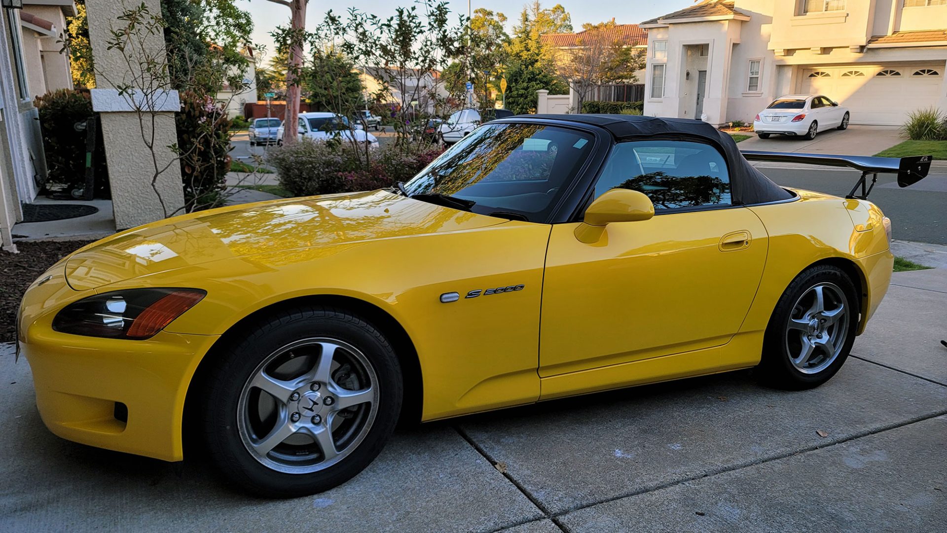 GTC-200 Adjustable Wing on S2000 • Edel Alon