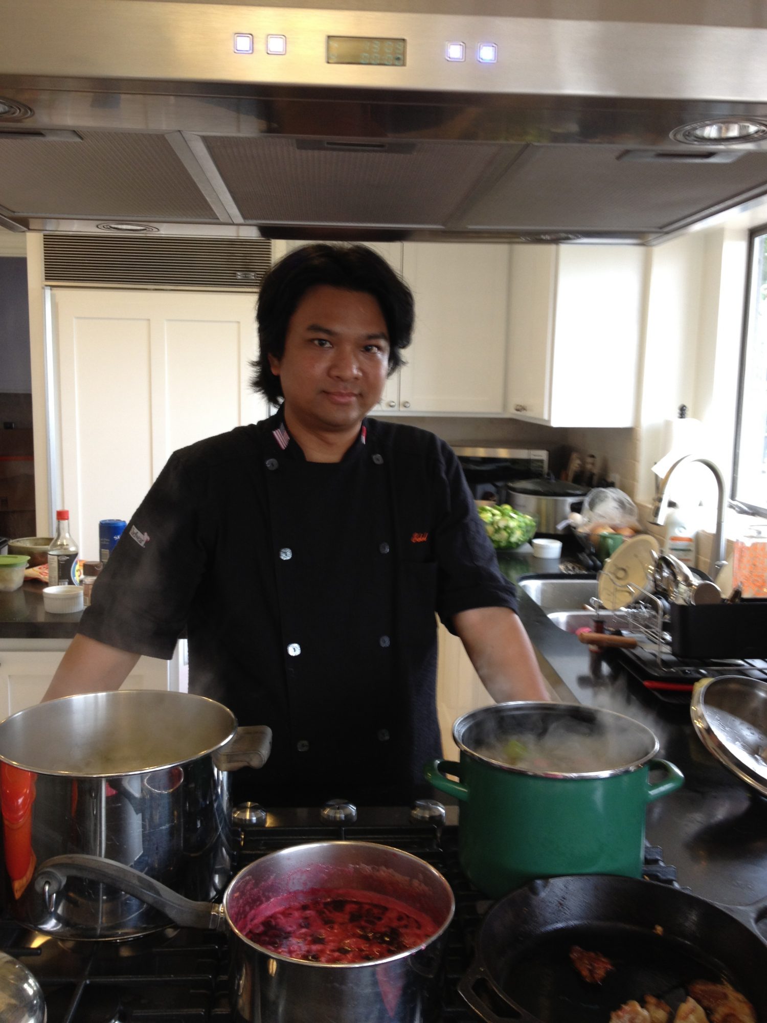 Edel Alon working on a project